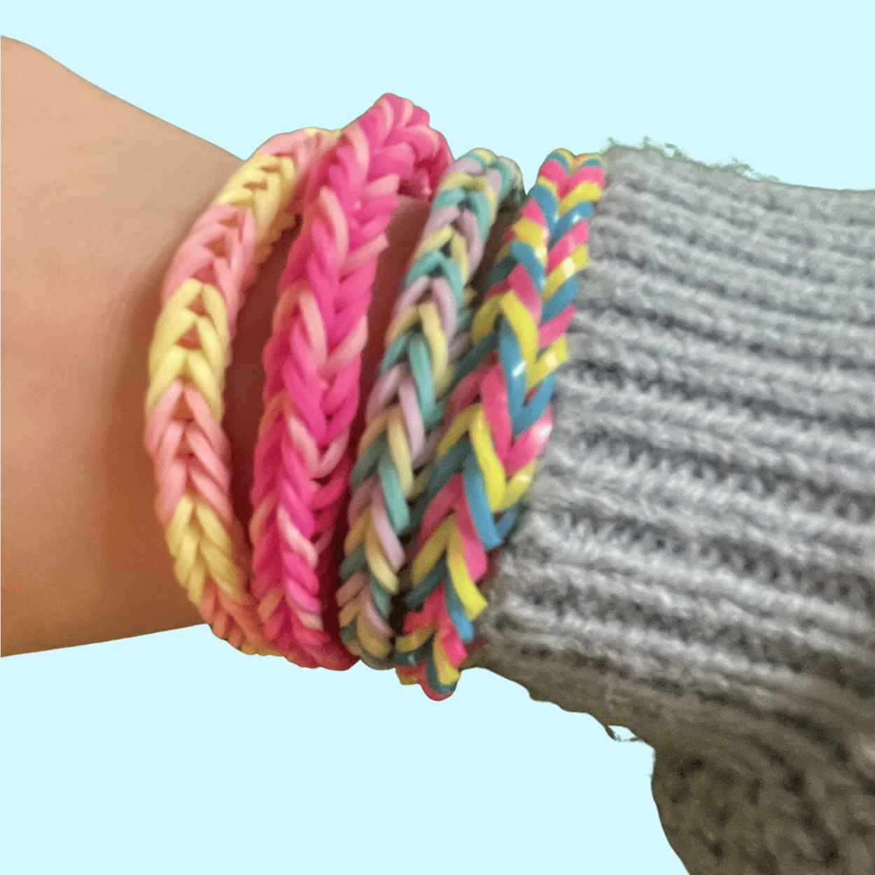 Bracelets on a Wrist